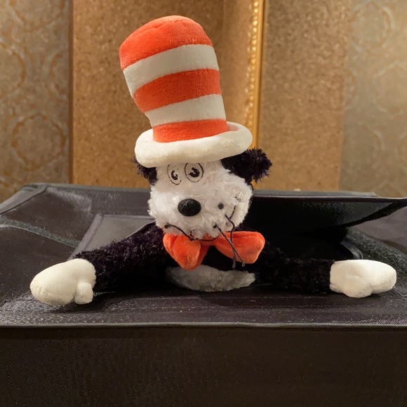 Official movie merchandise stuffed character cat, Dr. Seuss THE CAT IN TGE HAT - Picture 4 of 9